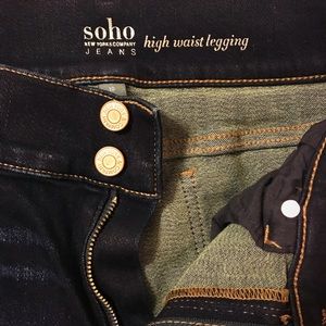 Soho High-waisted Jean leggings